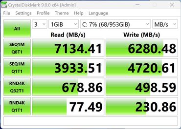 NiPoGi Hyper H2 CrystalDiskMark SSD NiPoGi Hyper H2 CrystalDiskMark SSD