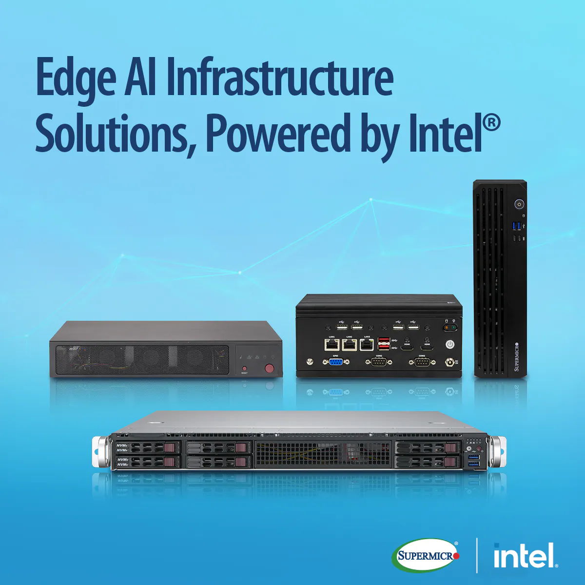Supermicro Mini Tower Embedded-PCs und U1-Server mit Intel-CPUs vorgestellt