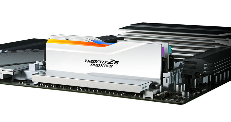 G SKILL Trident Z5 NeoX RGB DDR5 Speicher weiss G SKILL Trident Z5 NeoX RGB DDR5 Speicher weiss