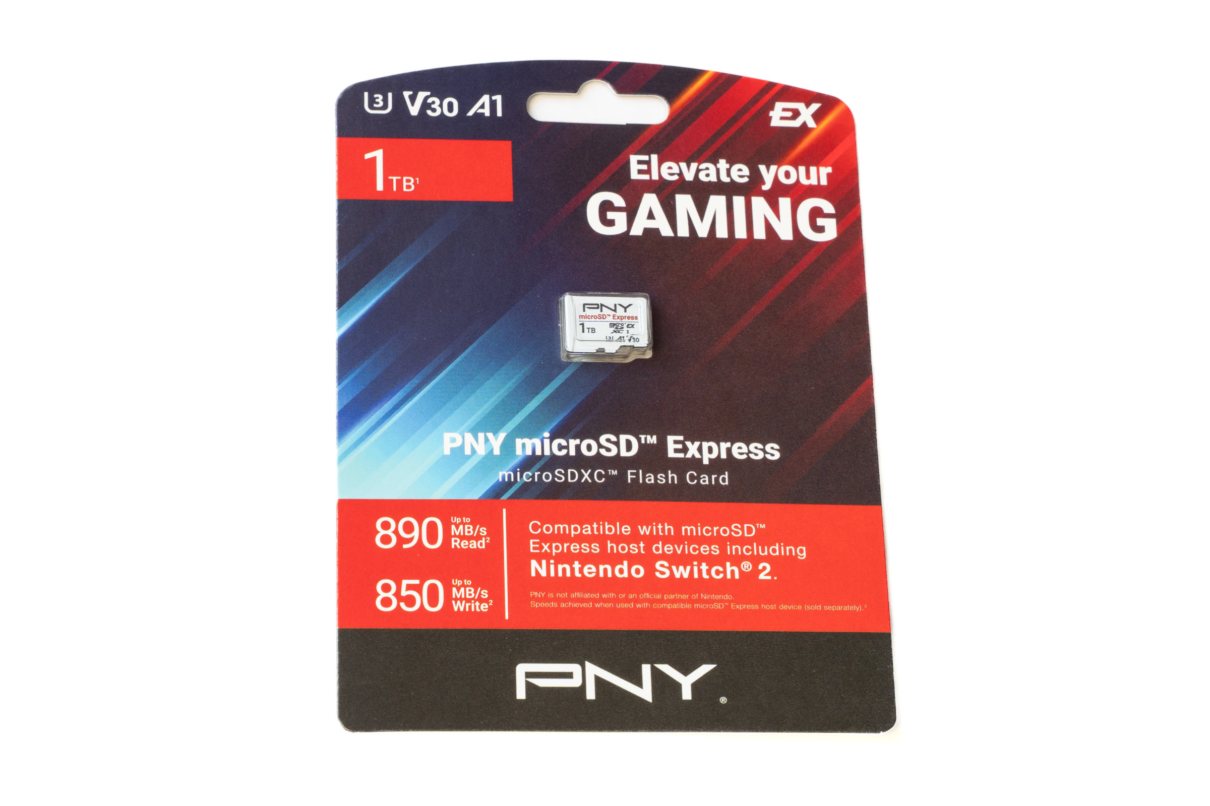 PNY microSDExpress Verpackung PNY microSDExpress Verpackung