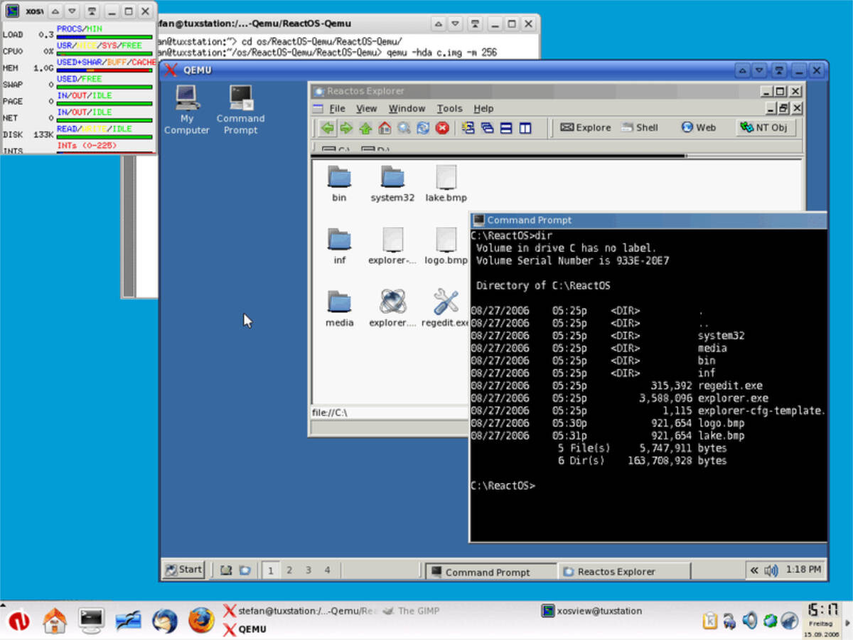 QEMU  Bild © QEMU