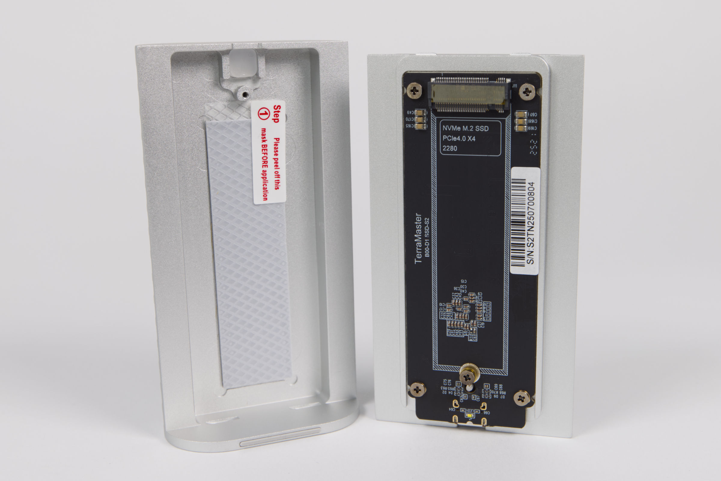 TeraMaster D1 SSD Plus Innenaufbau