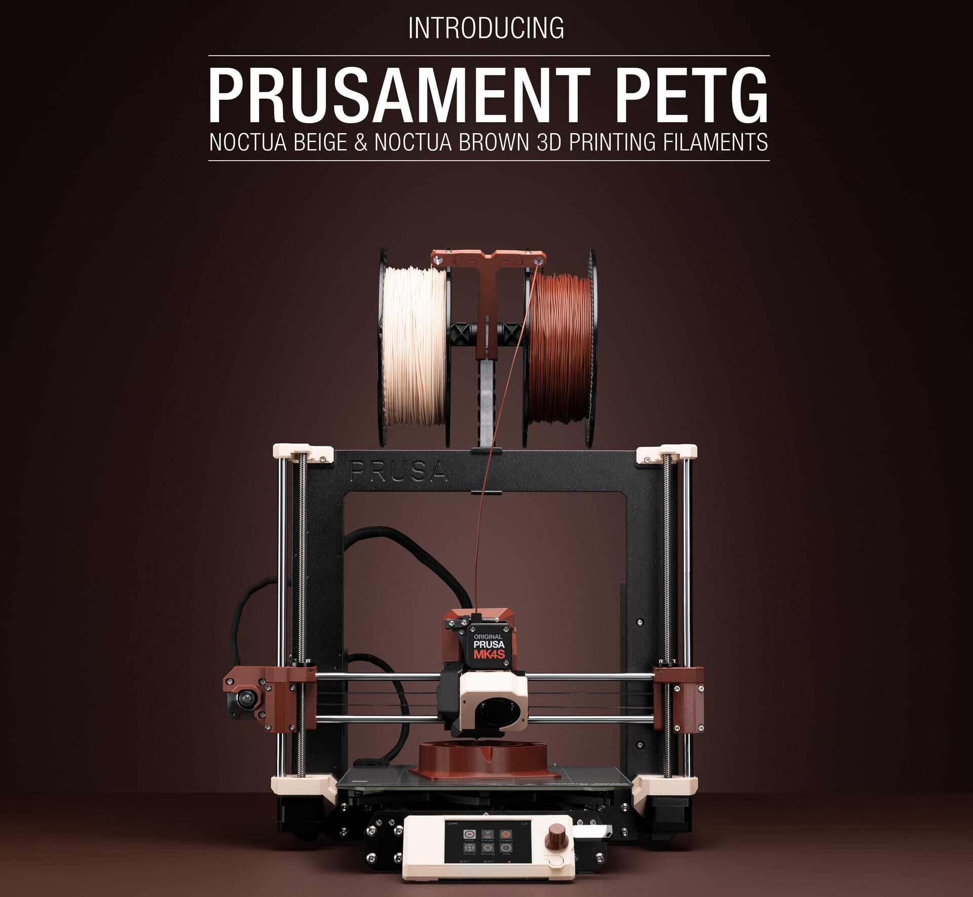 Noctua und Prusa PETG Filament Release  Bild © Noctua