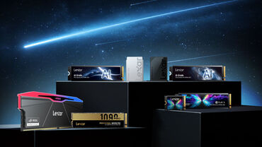 Lexar AI Storage Core und Gen5-SSDs auf der COMPUTEX 2026 vorgestellt