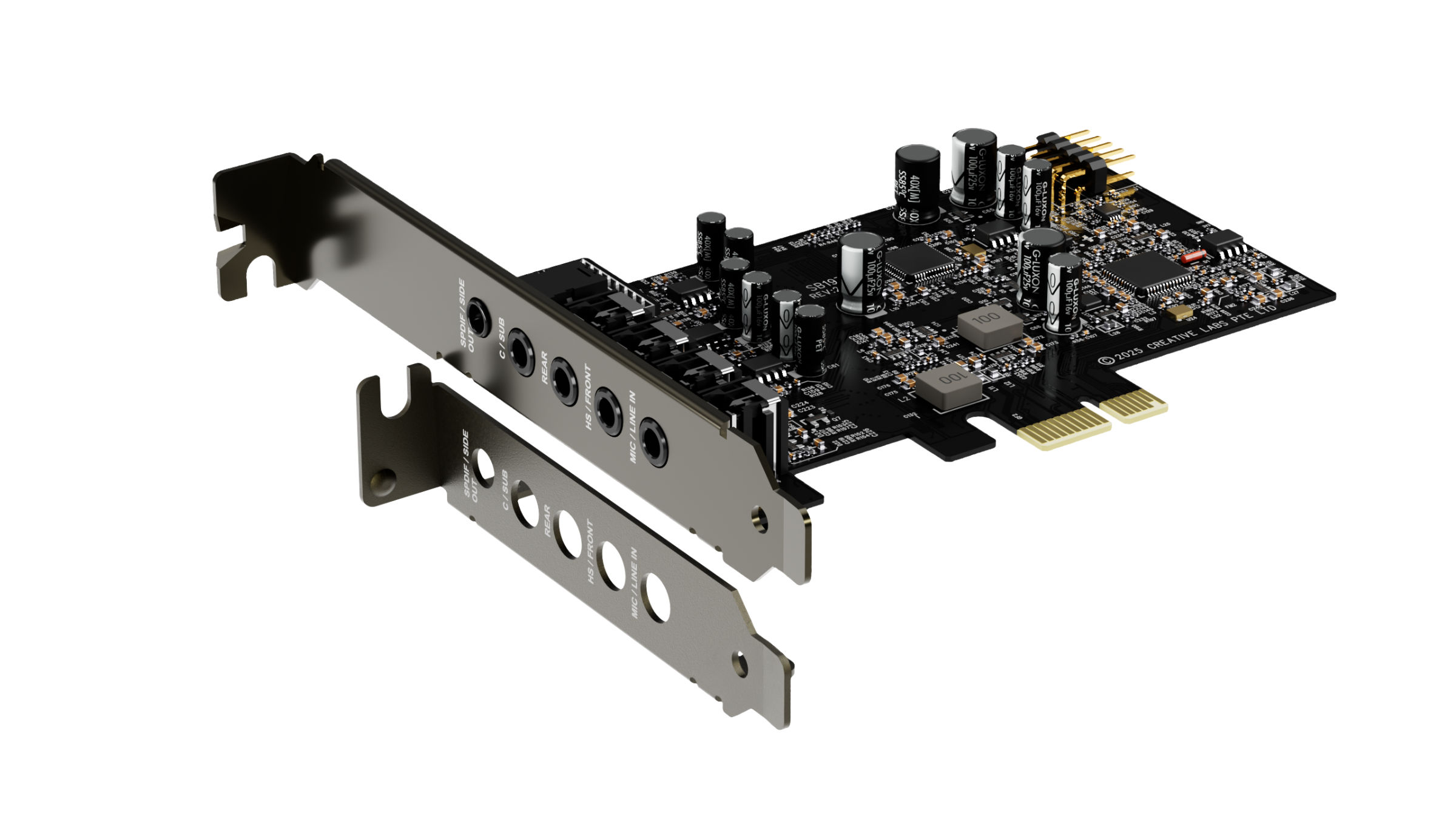 Creative Sound Blaster Audigy FX Pro mit Low Popfile Blende Creative Sound Blaster Audigy FX Pro mit Low Popfile Blende