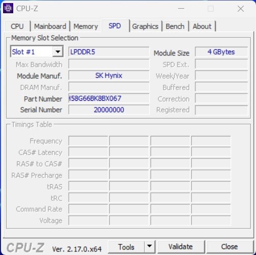 CTONE AM23 Mini PC CPUz SPD