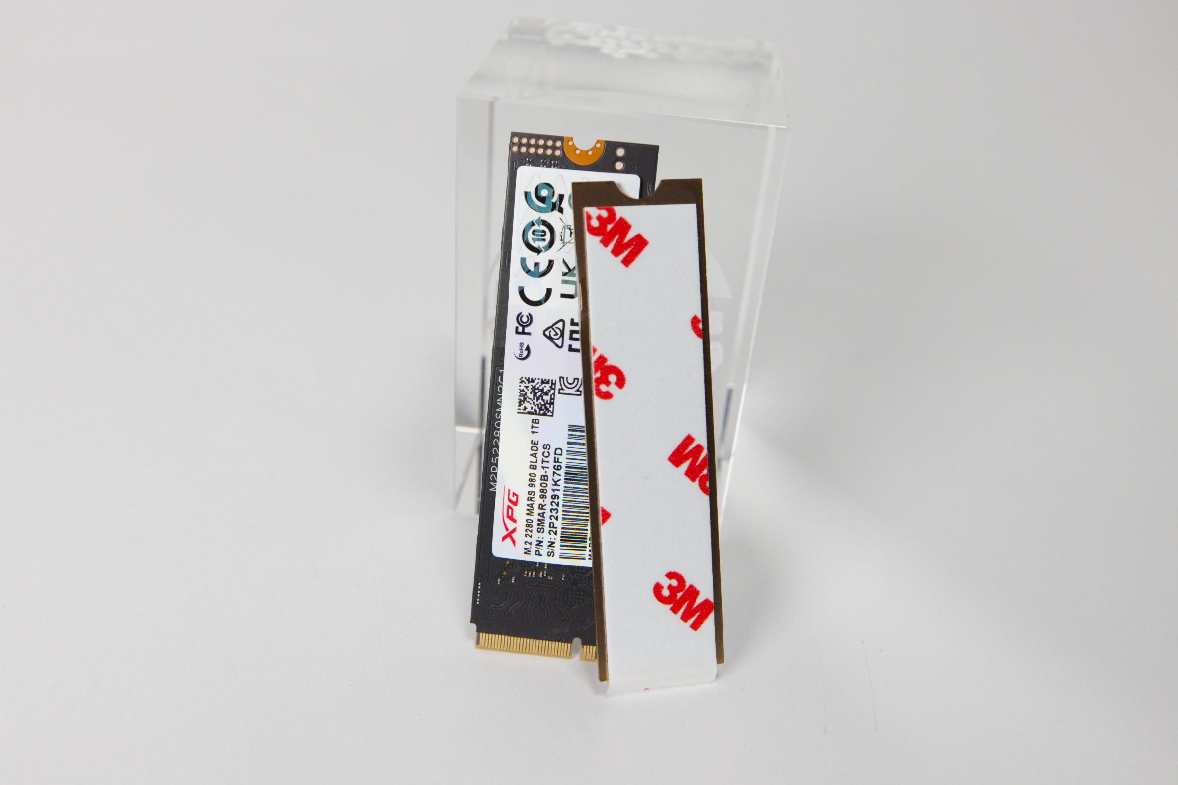 XPG MARS 980 Blade SSD Rückseite