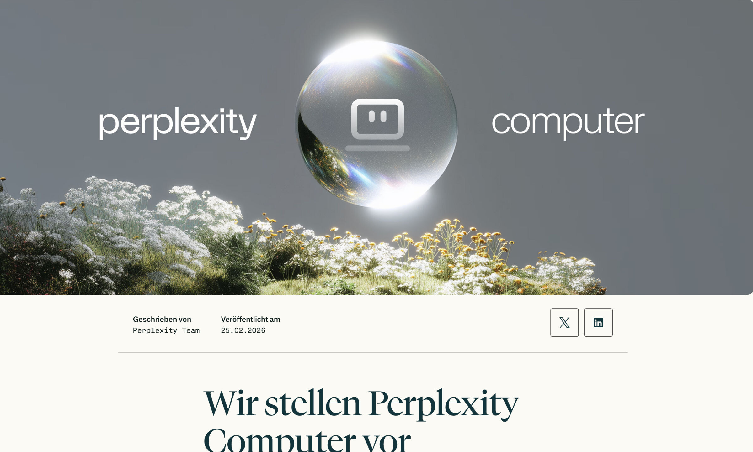 Perplexity Computer nutzen  Bild © Perplexity