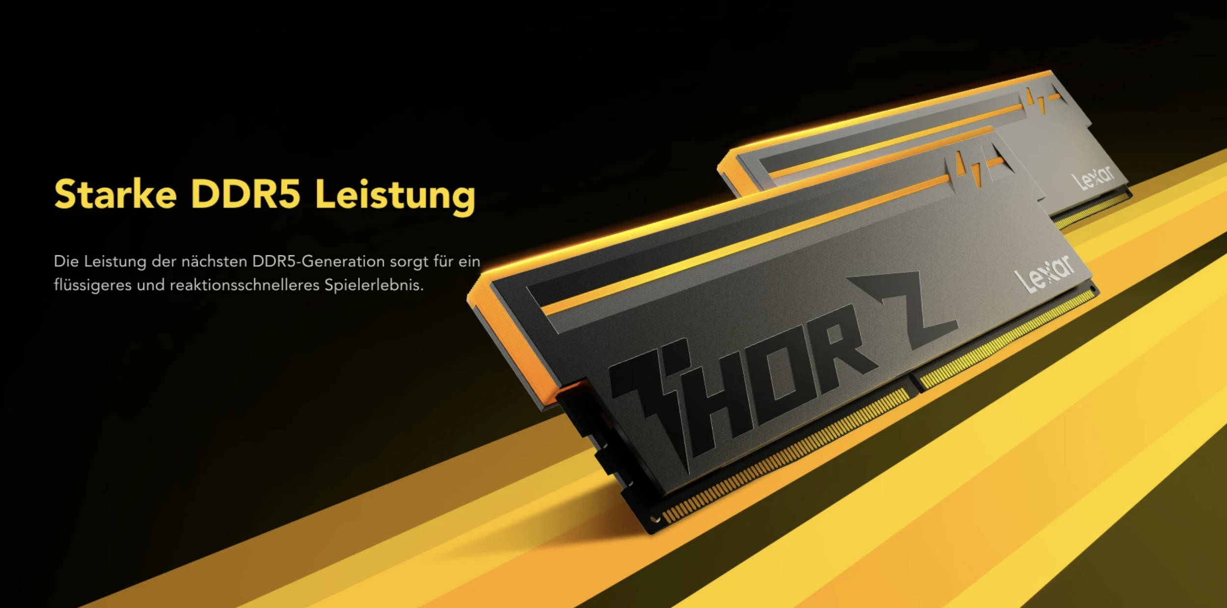 Lexar THOR Z RGB DDR5-RAM mit interessantem Design vorgestellt