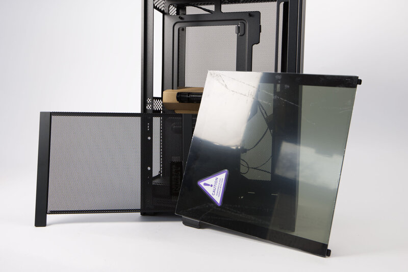 NZXT H2 Flow Hartglas und Mesh Seitenteil NZXT H2 Flow Hartglas und Mesh Seitenteil