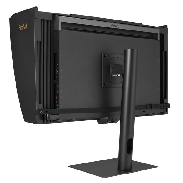 ASUS ProArt Display OLED PA27USD Rückseite mit Abdeckung ASUS ProArt Display OLED PA27USD Rückseite mit Abdeckung
