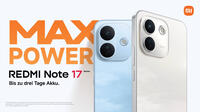 Xiaomi Redmi Note 17-Serie bringt Akkus mit hoher Kapazität und hoher Langlebigkeit