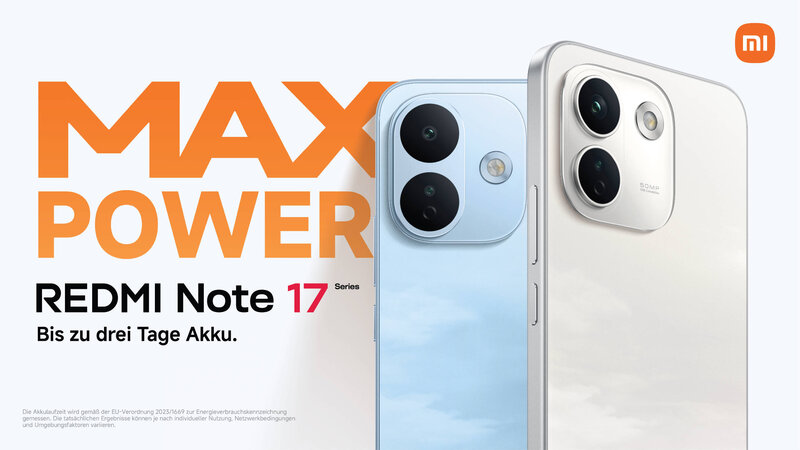 Xiaomi Redmi Note 17-Serie bringt Akkus mit hoher Kapazität und hoher Langlebigkeit