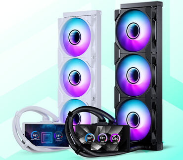 Phanteks Glacier One 360M25 LCD AIO Farben