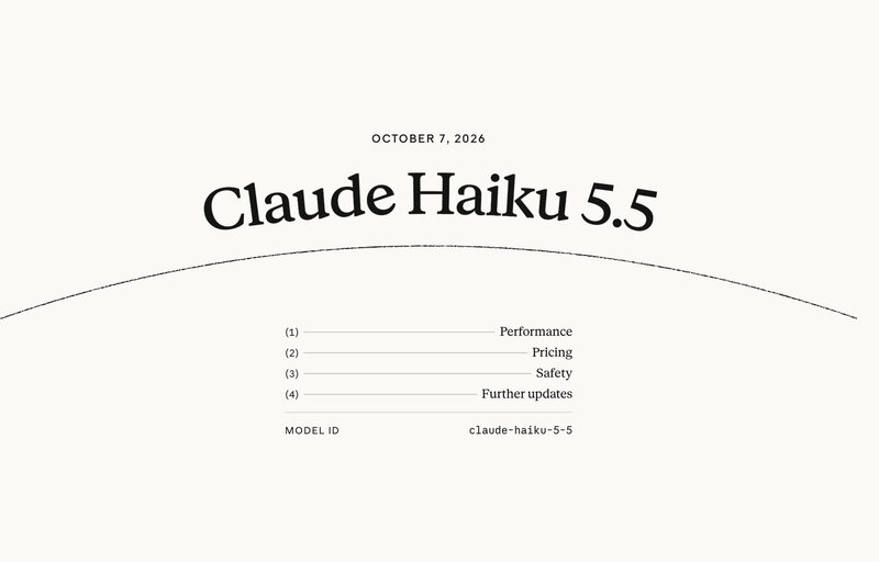Claude Haiku 5.5: Alle Informationen, Preise und Fähigkeiten des neuen LLMs