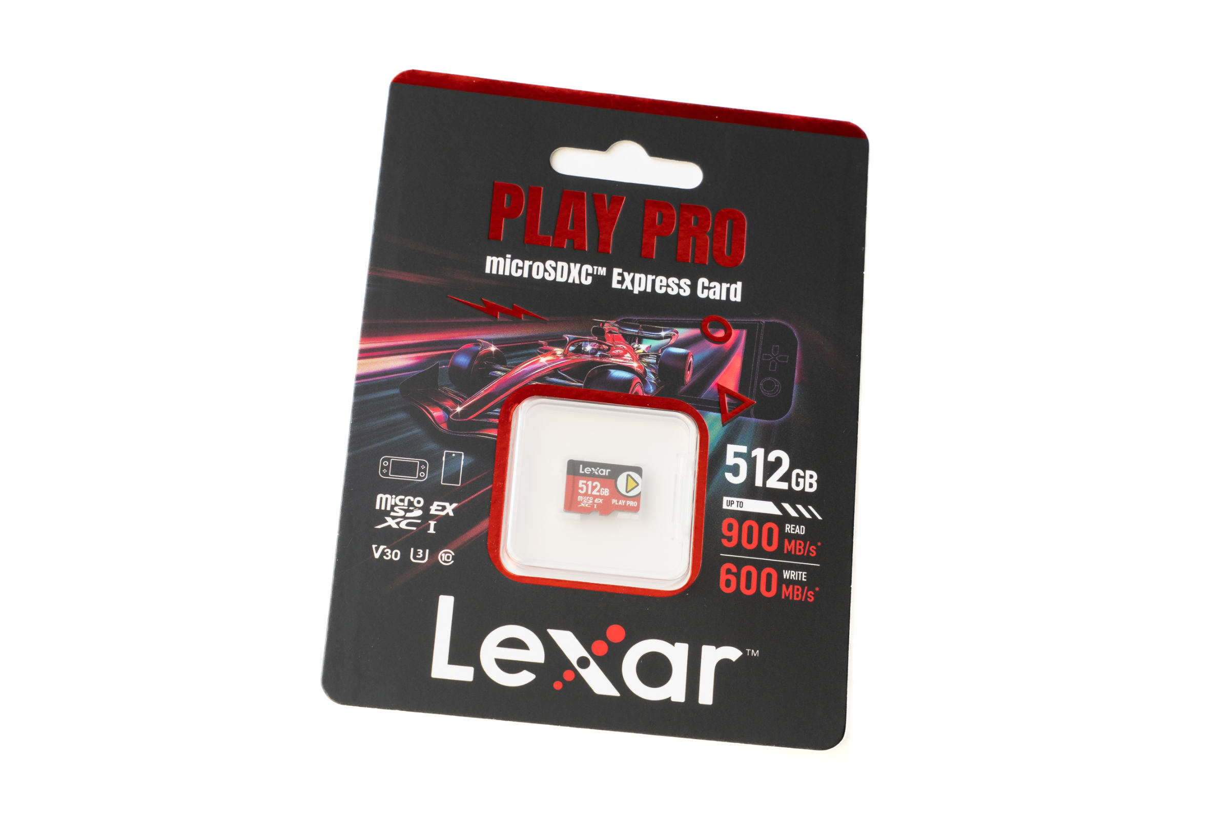 Lexar microSDExpress Verpackung Lexar microSDExpress Verpackung