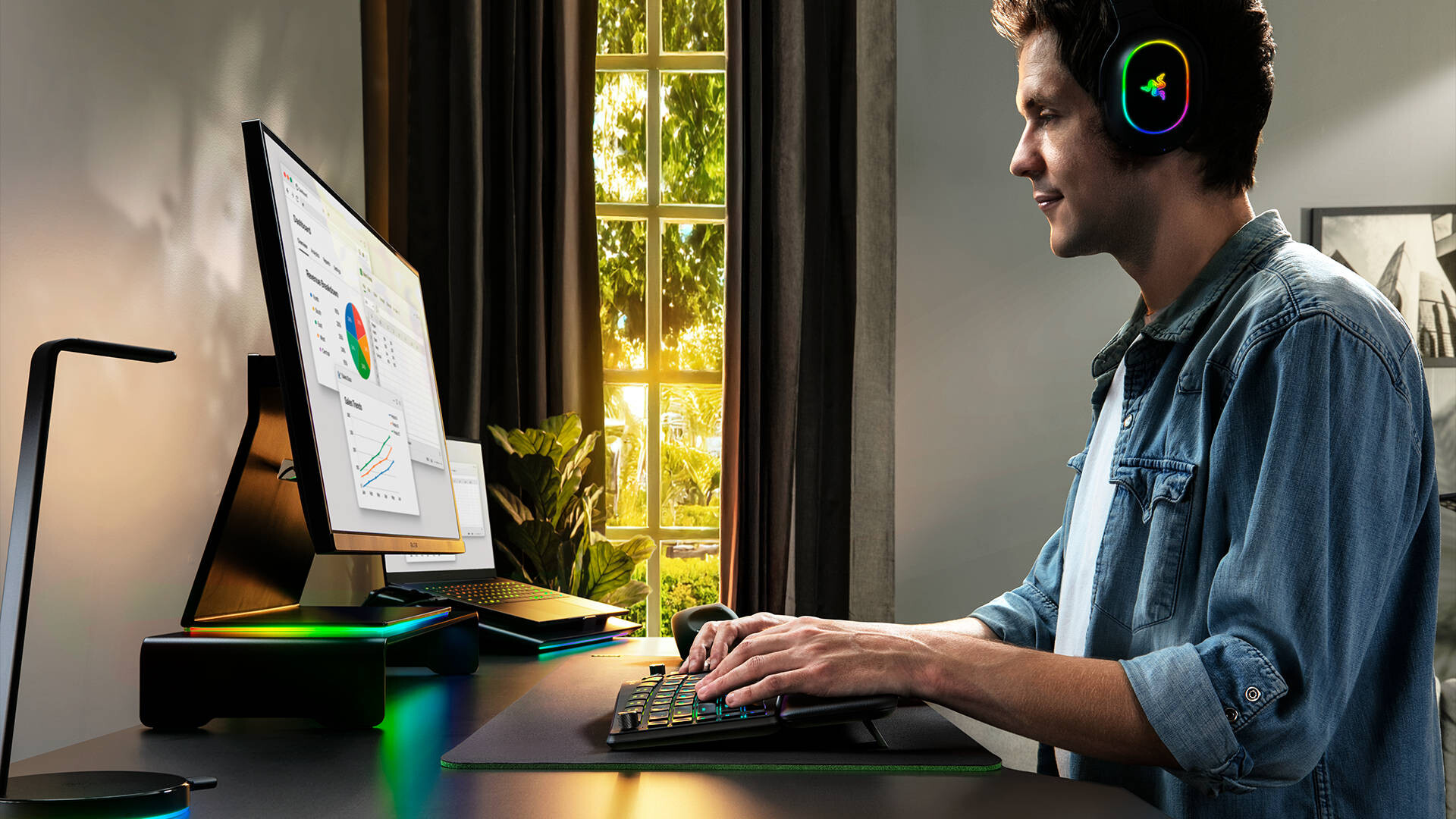 RAZER PRO TYPE ERGO Ergonomie  Bild © RAZER