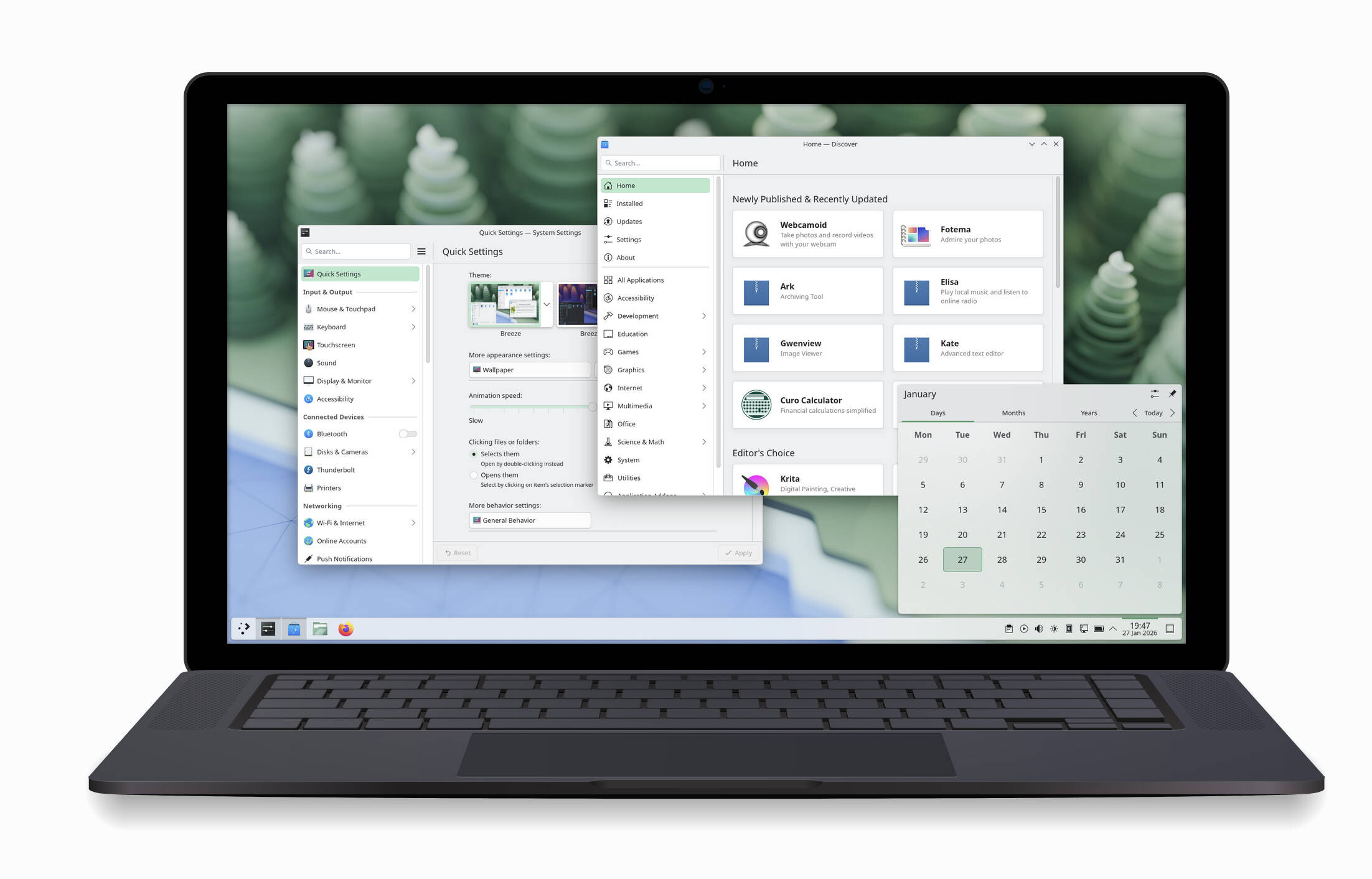 KDE 6.6  Bild © KDE