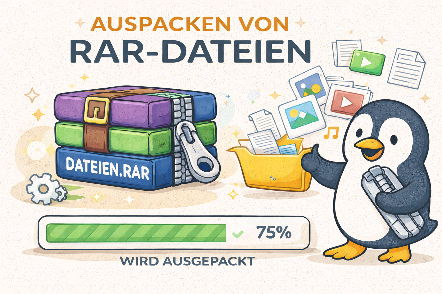 RAR Datei öffnen und entpacken auf dem Mac: So leicht geht es mit der Anleitung