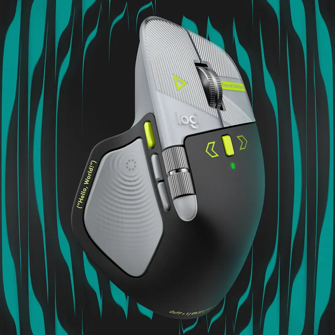 Logitech MX Master 4 Special Developer Edition  Bild © Logitech