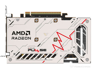 Alloy Pulse S RX Radeon 9060 XT 8G Rückseite Alloy Pulse S RX Radeon 9060 XT 8G Rückseite