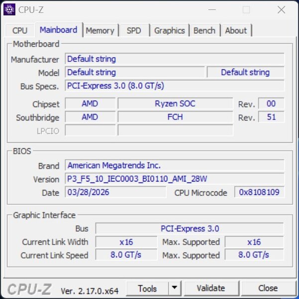 NiPoGi Pinova P1 Ryzen Embedded R2544 CPUz Motherboard
