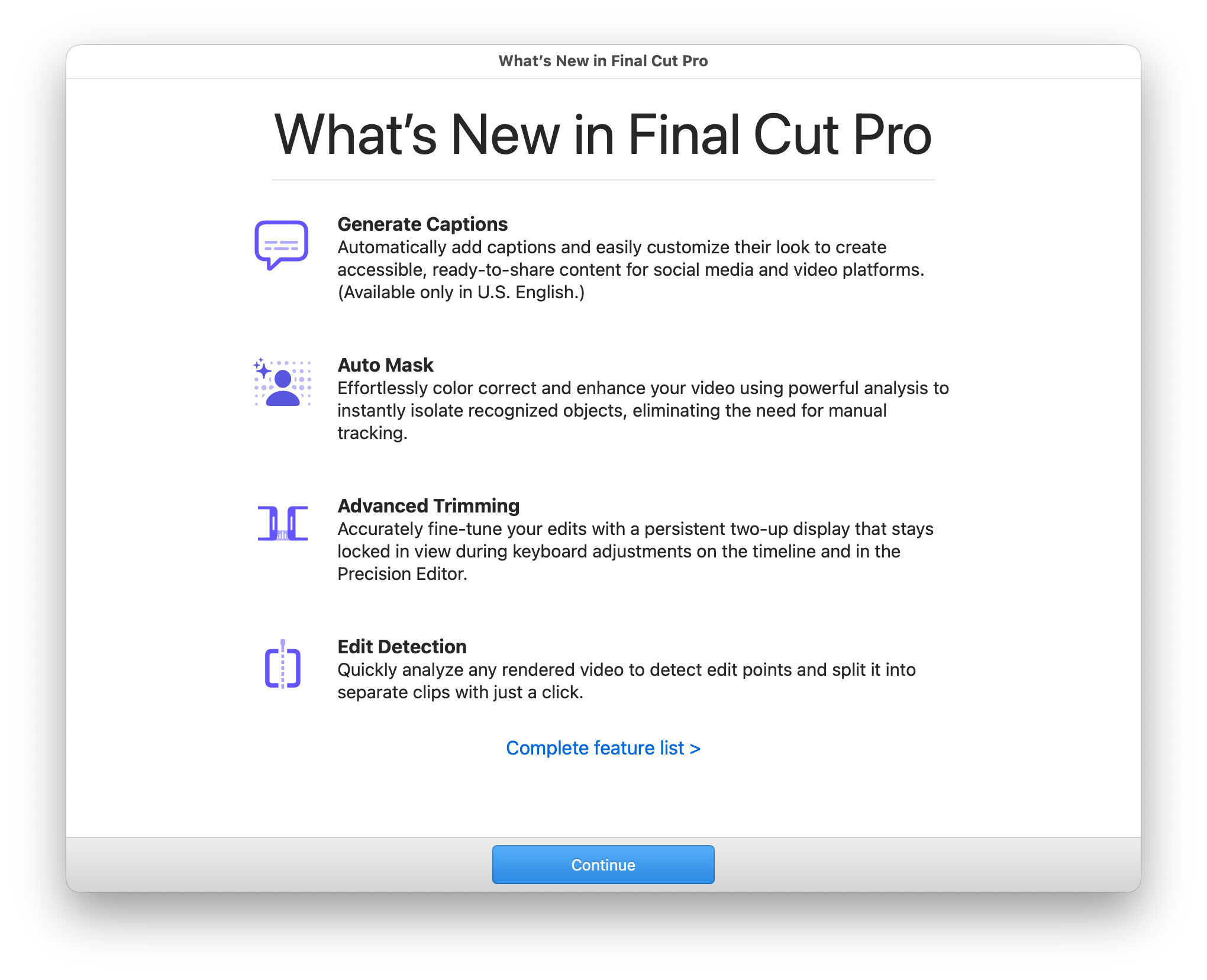 Final Cut Pro 12 3  Bild © PCMasters.de