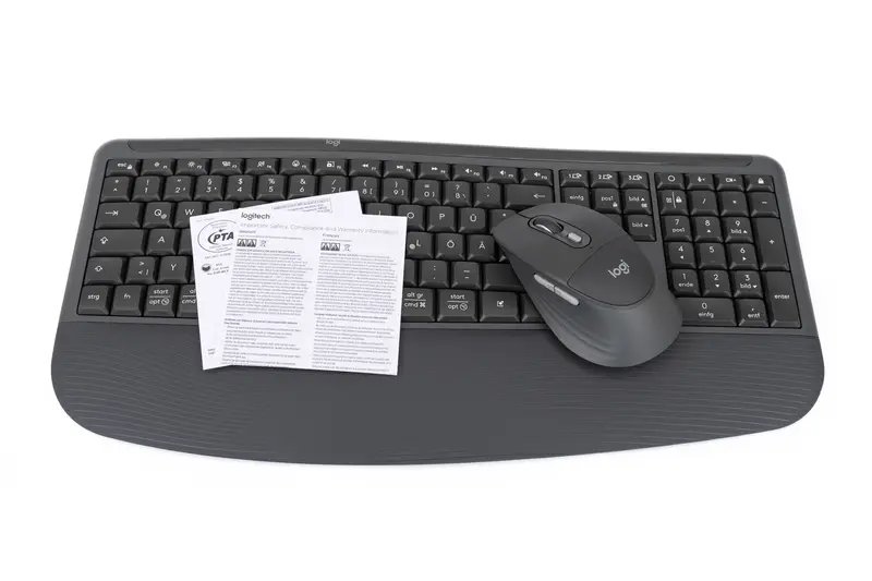 Logitech Signature Comfort Plus Combo MK880 Lieferumfang
