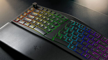 RAZER PRO TYPE ERGO Aufbau RAZER PRO TYPE ERGO Aufbau
