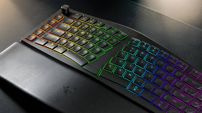 RAZER PRO TYPE ERGO Aufbau RAZER PRO TYPE ERGO Aufbau