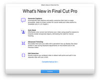 Final Cut Pro 12.3: Neuerungen in Final Cit Pro und Workflow-Optimierungen