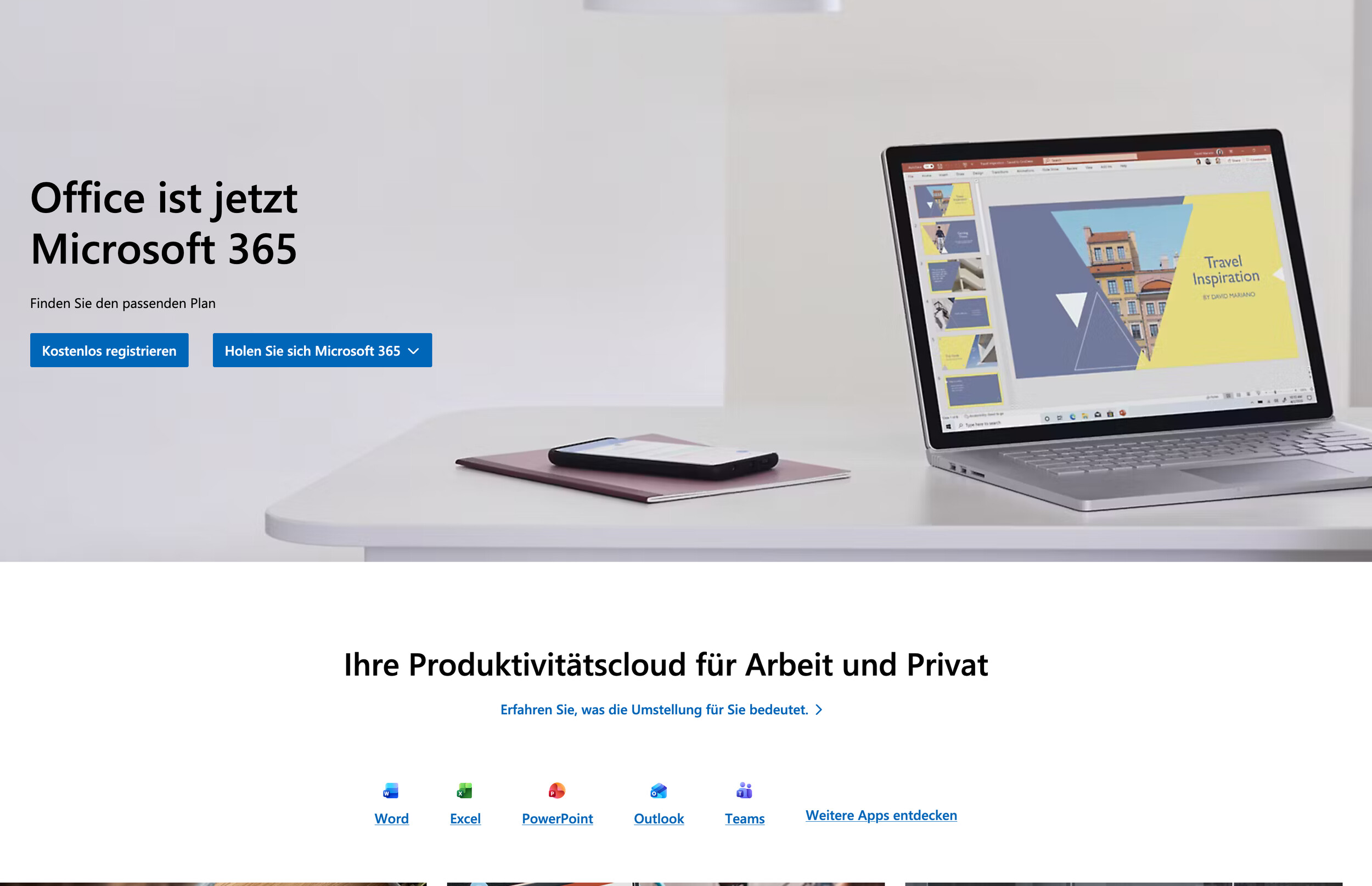 MS Office  Bild © Microsoft