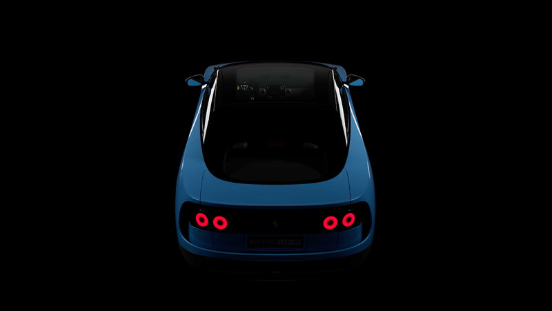 Ferrari Luce Heck