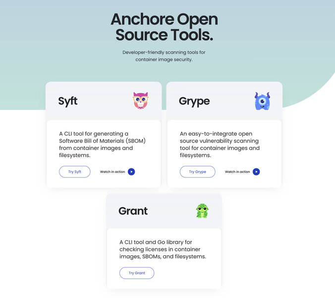 Anchore Open Source Tools Anchore Open Source Tools