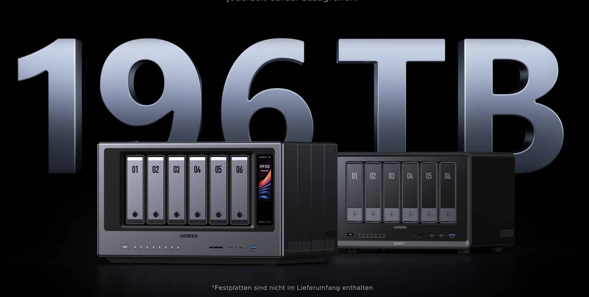 UGREEN NASync iDX6011 und iDX6011 Pro KI NAS Release  Bild © UGREEN