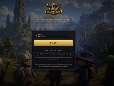 World of Claudecraft Website