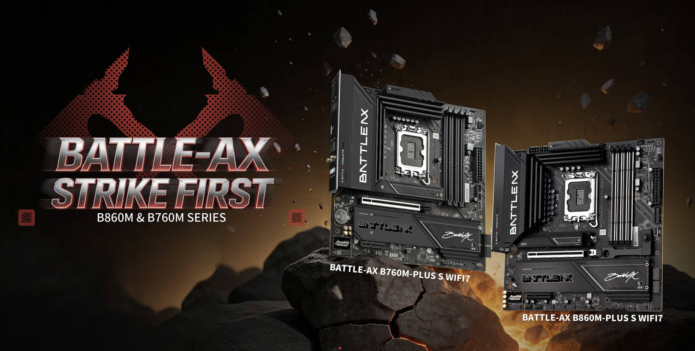 Colorful BATTLE AX Motherboards  Bild © Colorful