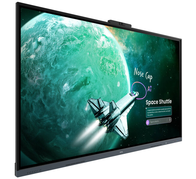 BenQ RE05AC: Interaktive 4K-Fernseher mit Android 16 und KI-Integration mit 65- bis 86"-Diagnonale