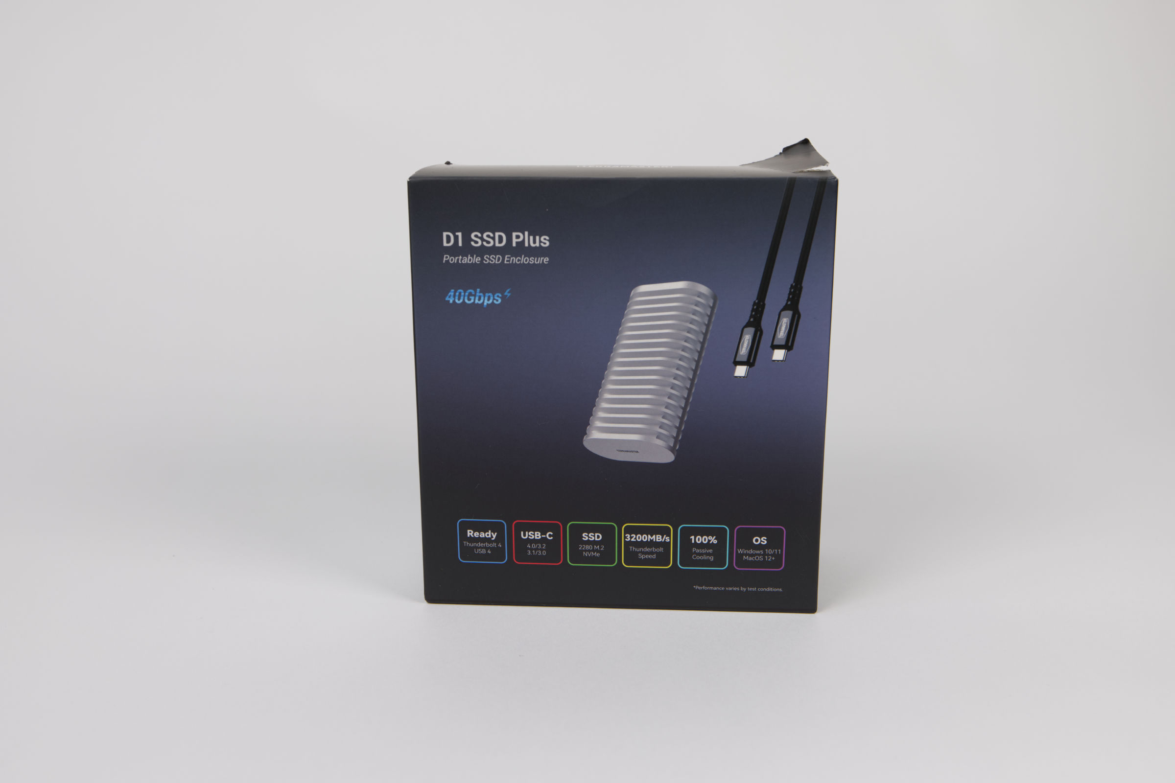 TeraMaster D1 SSD Plus Verpackung