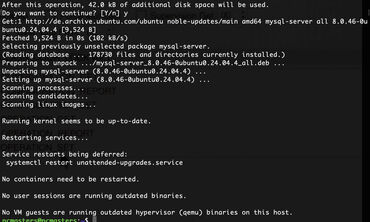 MySQL Servers installieren und optimieren unter Ubuntu Linux