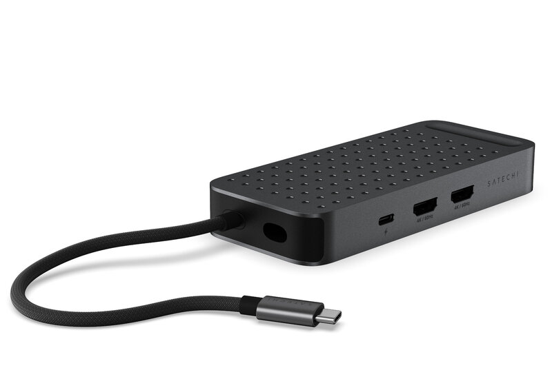 Satechi bringt ExtendView USB4-Dual-HDMI-Multiport-Adapter für zwei 4K-Displays für 119 €