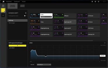 Corsair HX1000i Shift iCUE iCUE Link Lüfter Corsair HX1000i Shift iCUE iCUE Link Lüfter