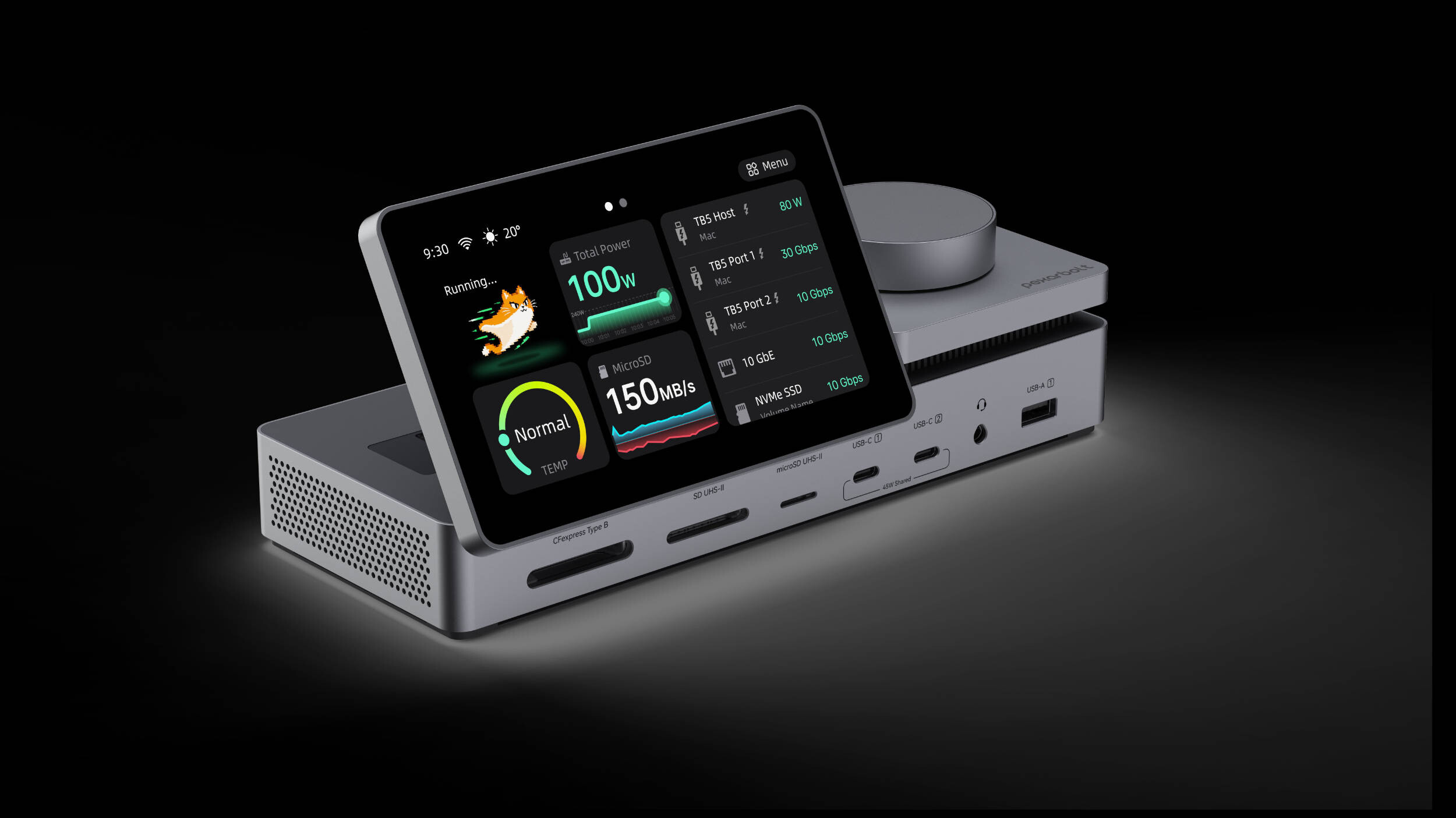 PexarBolt Ultra TBT5 Dock Release  Bild © Pexar
