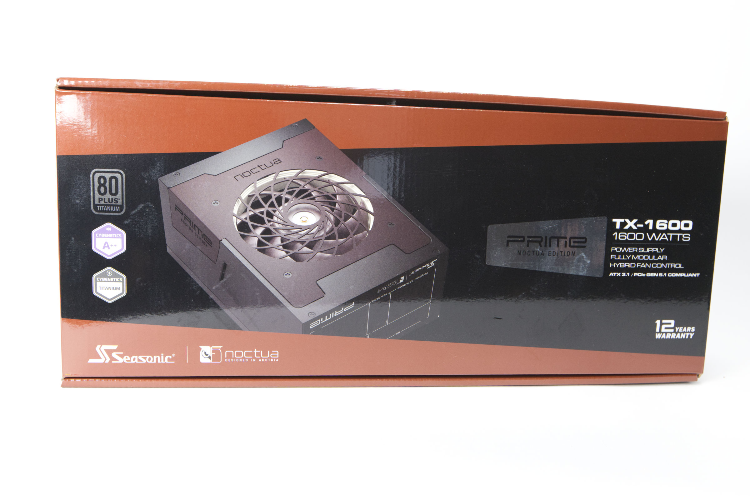 Seasonic Prime TX 1600 Noctua Edition 1600W Verpackung Seasonic Prime TX 1600 Noctua Edition 1600W Verpackung