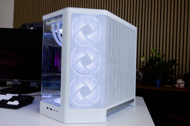 NZXT H6 RGB Seitenlüfter mit Mesh NZXT H6 RGB Seitenlüfter mit Mesh