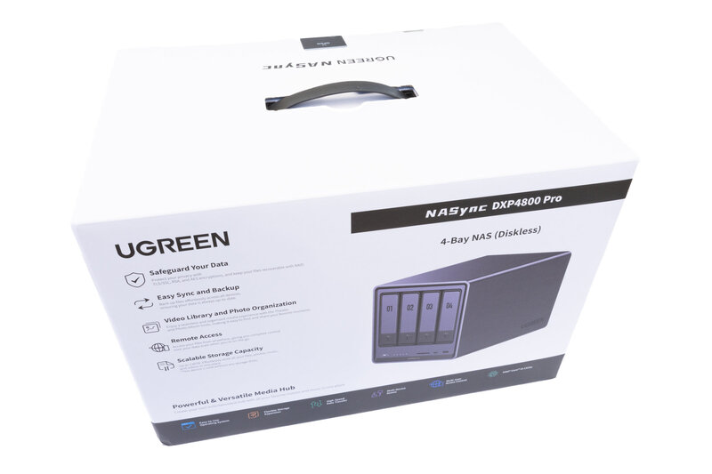 UGREEN DXP4800 Pro Verpackung Vorderseite UGREEN DXP4800 Pro Verpackung Vorderseite