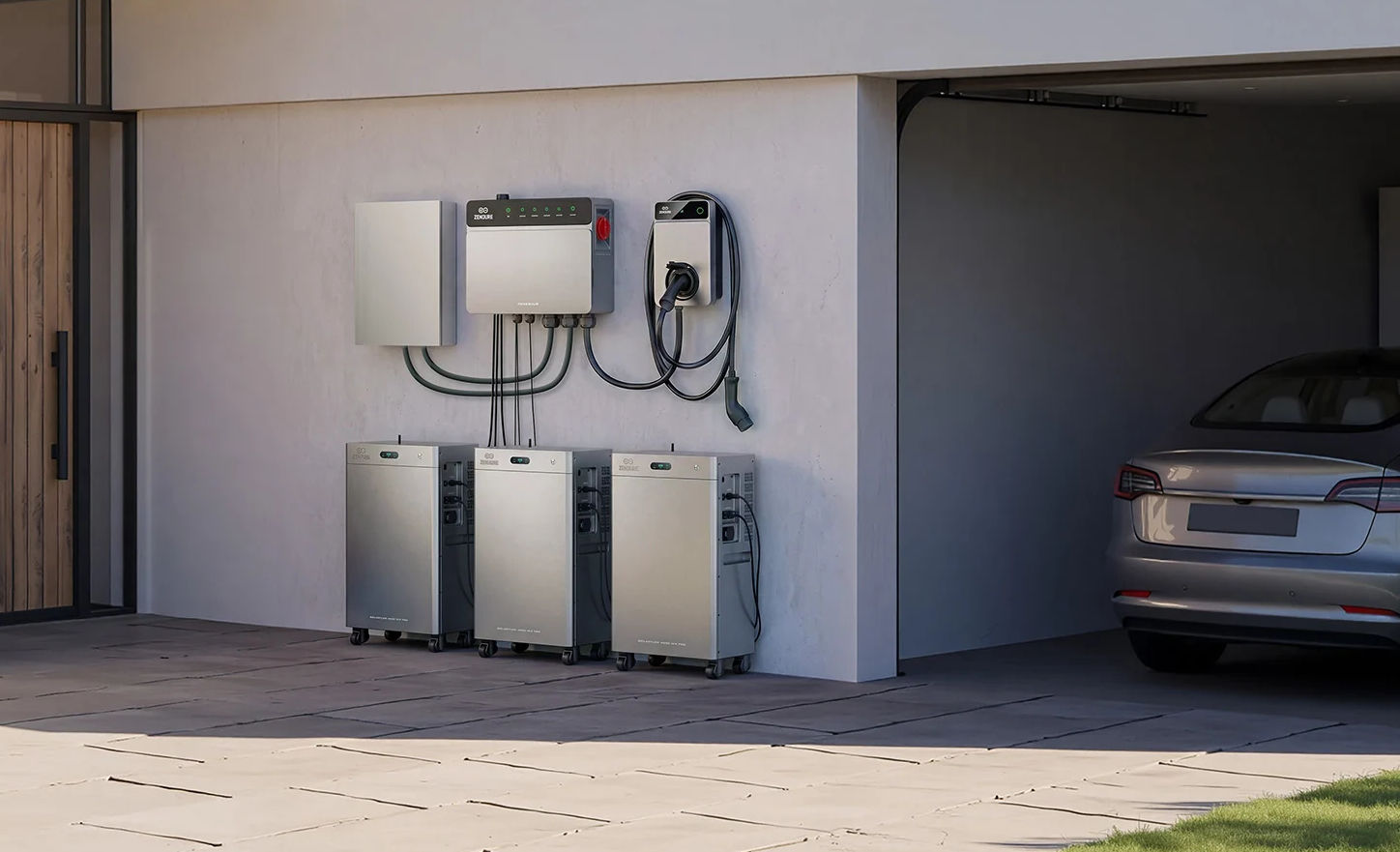 Zendure PowerHub Installation  Bild © Zendure