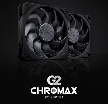 Noctua NF-A12x25 G2 chromax.black: Beliebte Lüfter jetzt auch in Schwarz