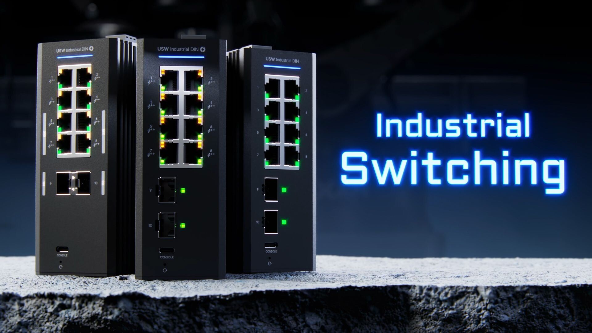 Ubiquiti UniFi Industrial Switche  Bild © Ubiquiti