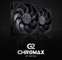 Noctua NF-A12x25 G2 chromax.black: Beliebte Lüfter jetzt auch in Schwarz